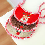 Christmas Santa and Reindeer Pet Bibs for Festive Cheer
