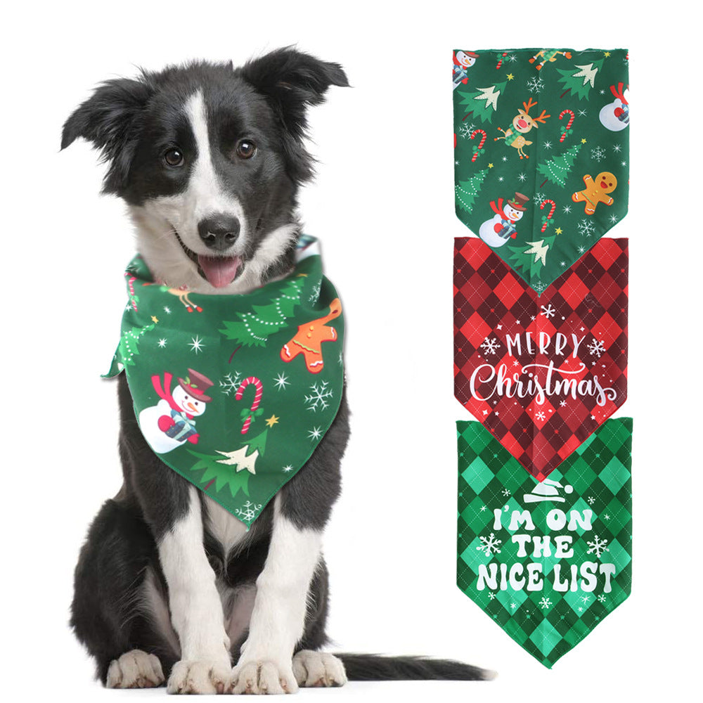 Christmas Limited Edition Pet Bibs – Festive Holiday Style