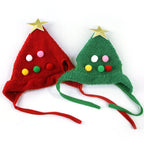 Christmas Santa and Reindeer Pet Hat for Festive Fun