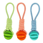 Dental Health Pet Rope Ball Toy
