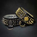 ''Imperium'' hand stitched 8 cm wide show collar-1