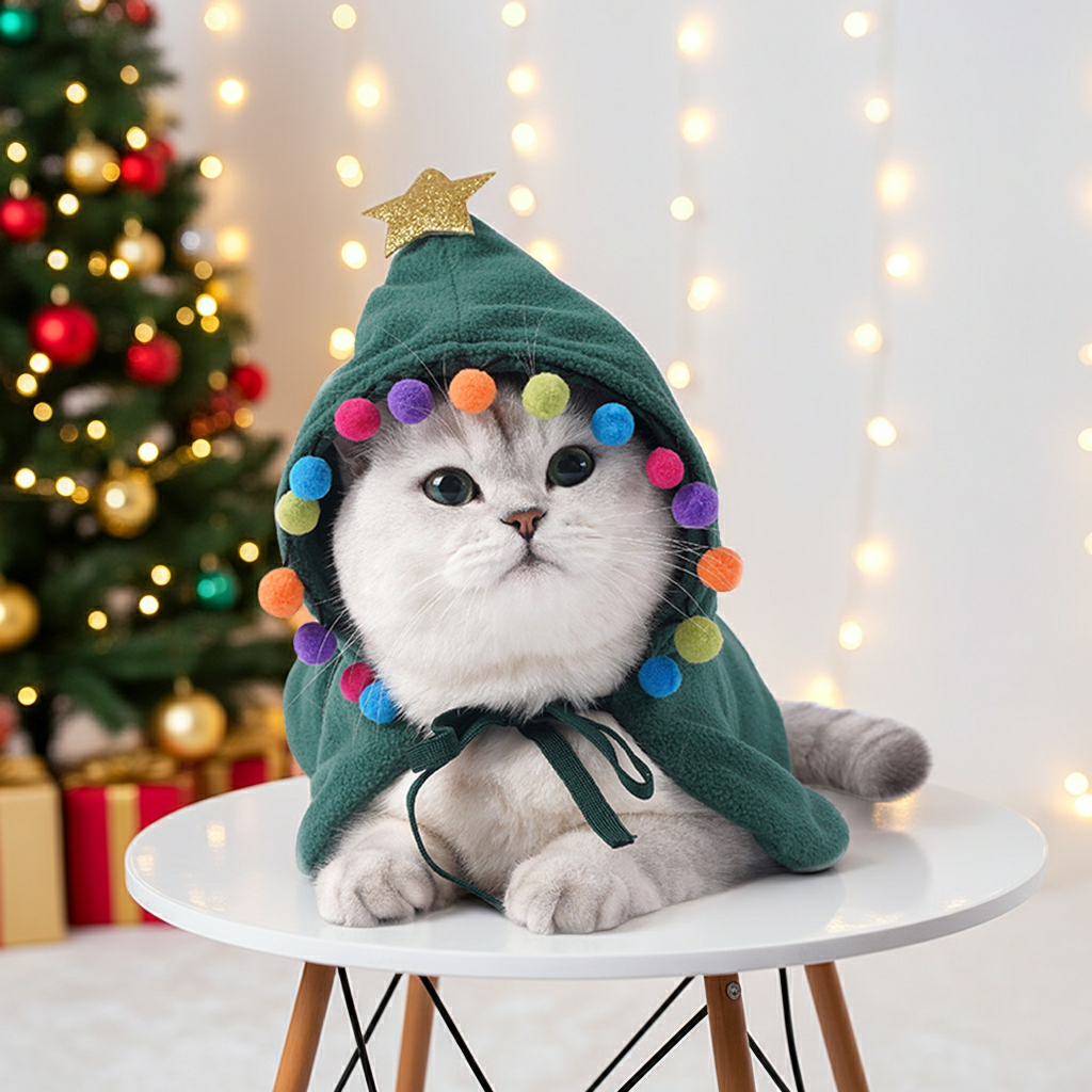 Christmas Cosplay Pet Costume – Festive Holiday Special Collection